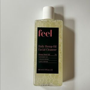 NEW Feel Beauty Daily Hemp Oil Facial Cleanser Vegan Cruelty-Free